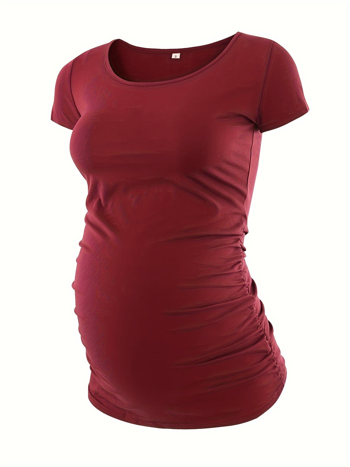 Women's Essential T-Shirt - Round Neck Short Sleeve – Black / Dark Green – Black option – view 2