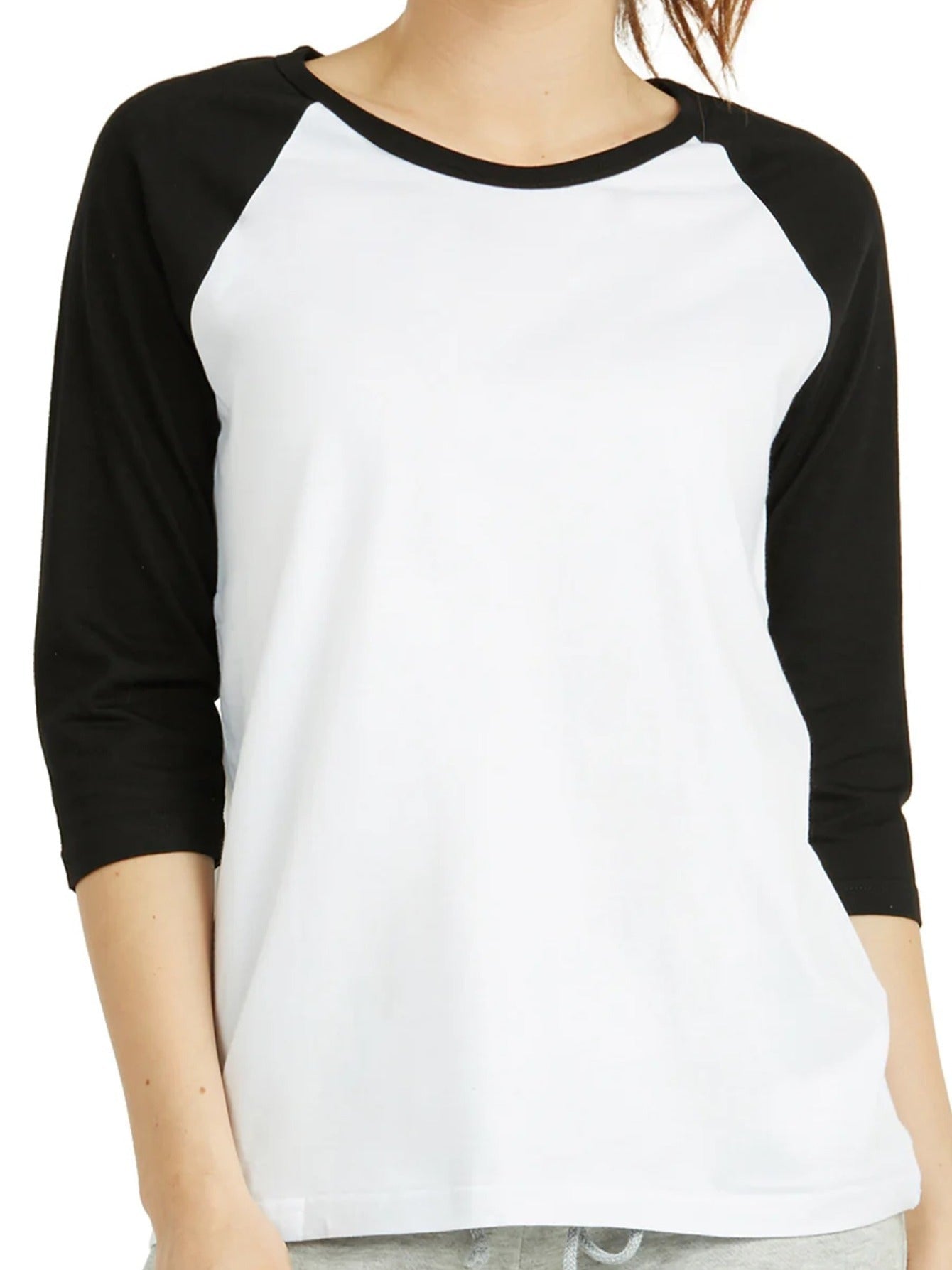 Women's Essential T-Shirt - Round Neck Short Sleeve – Sizes S–L detail view