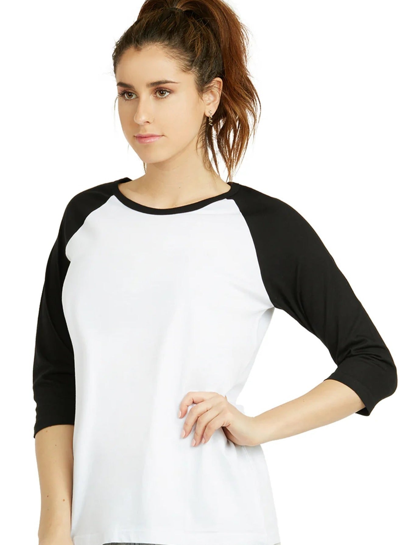 Women's Essential T-Shirt - Round Neck Short Sleeve – Sizes S–L detail view