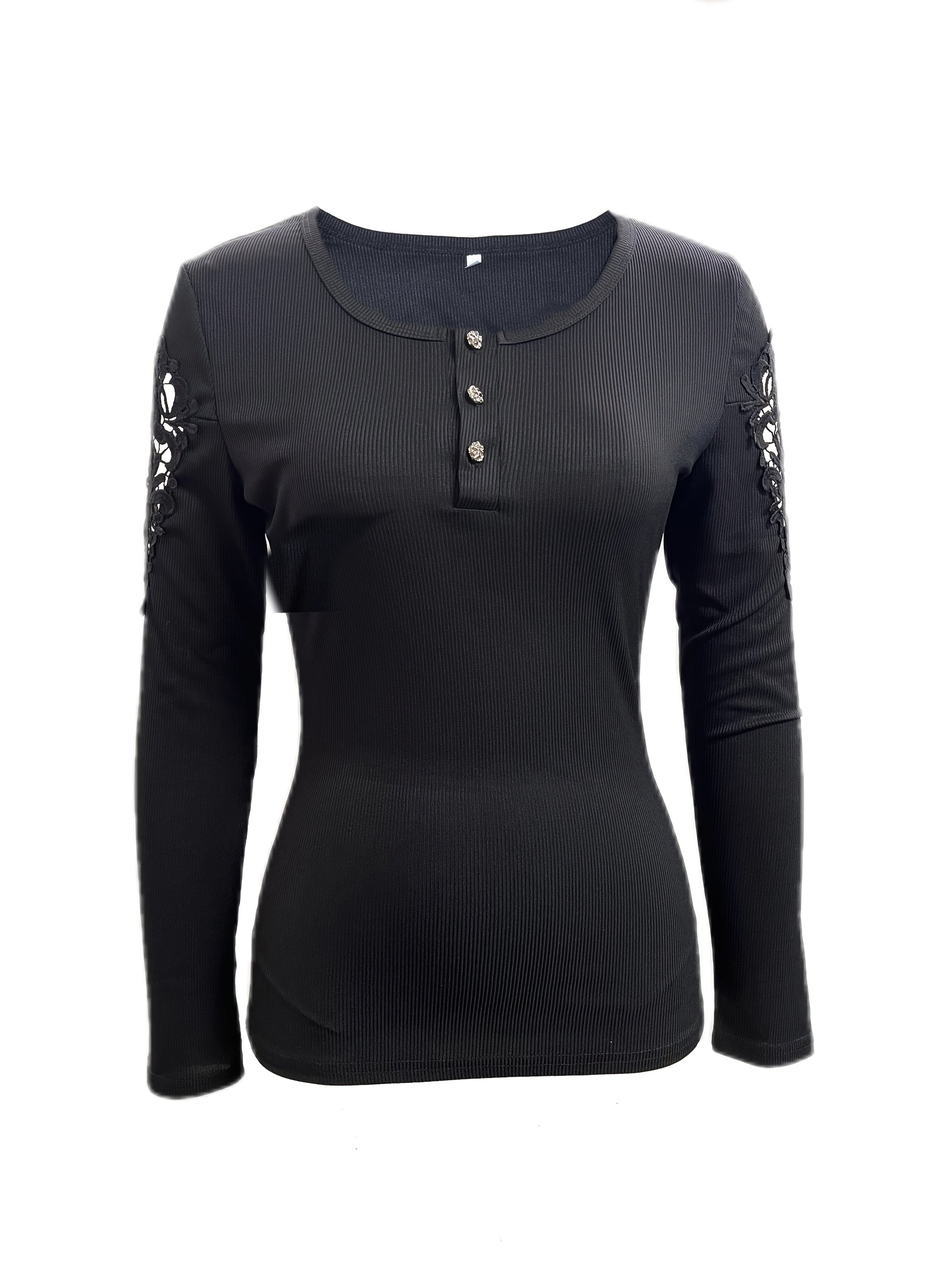 Women's Essential T-Shirt - Round Neck Short Sleeve – Slim fit / Sizes S–XXL detail view