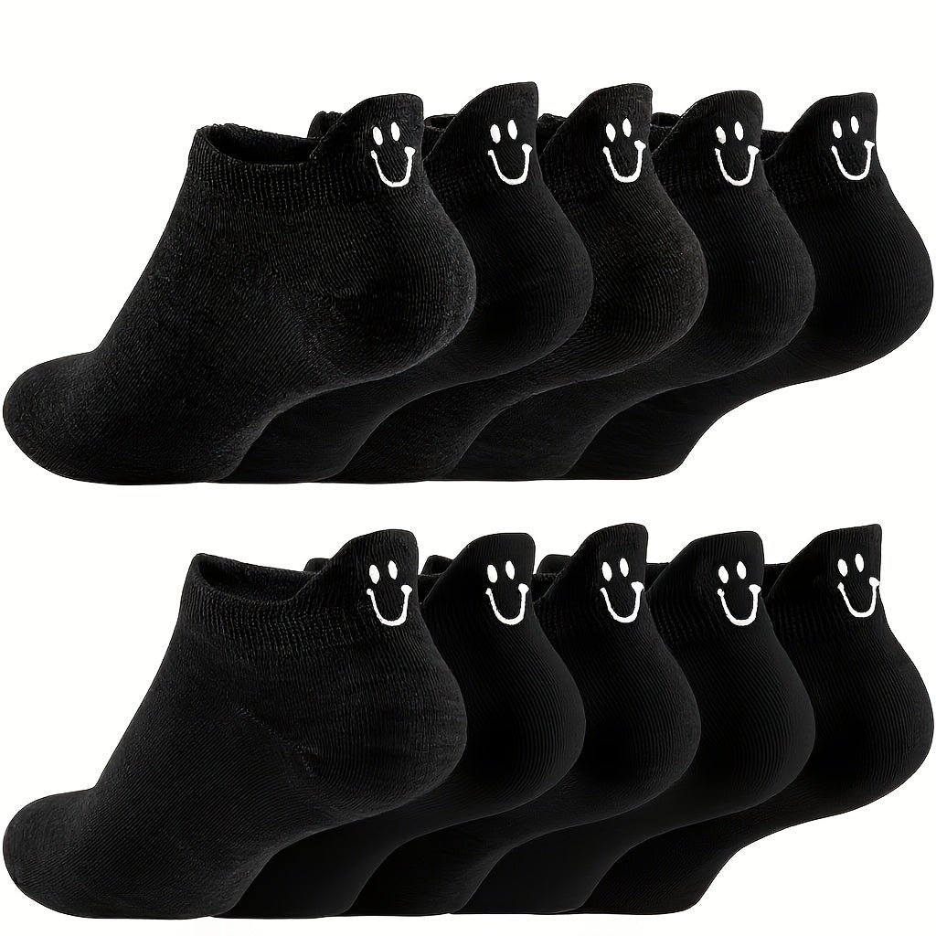 Women's Everyday Ankle Socks - 10-Pair Pack – Polyester blend – view 4