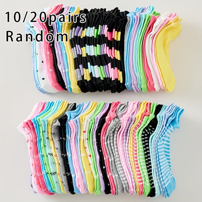 Women's Everyday Ankle Socks - 10-Pair Pack – See product label – main product image