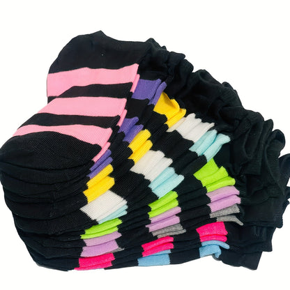 Women's Everyday Ankle Socks - 20-Pair Pack – Polyester blend – view 4