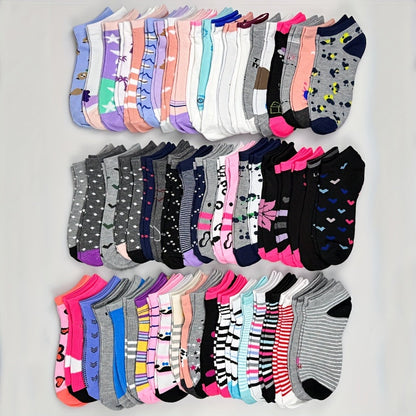 Women's Everyday Ankle Socks - 20-Pair Pack – See product label – view 6
