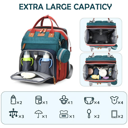 Women's Everyday Diaper Bag – Green – view 3