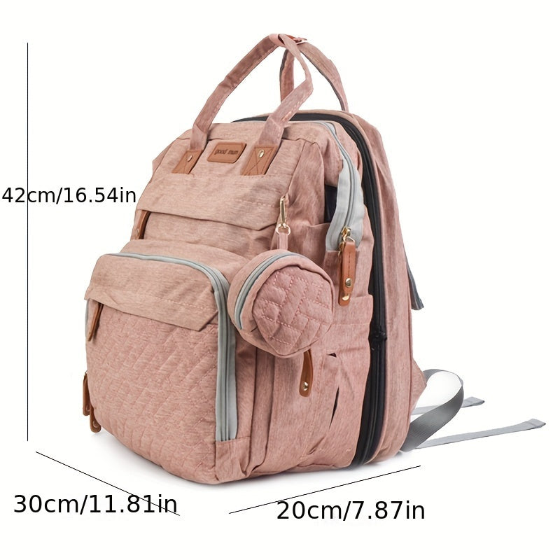 Women's Everyday Diaper Bag – pink color – view 2