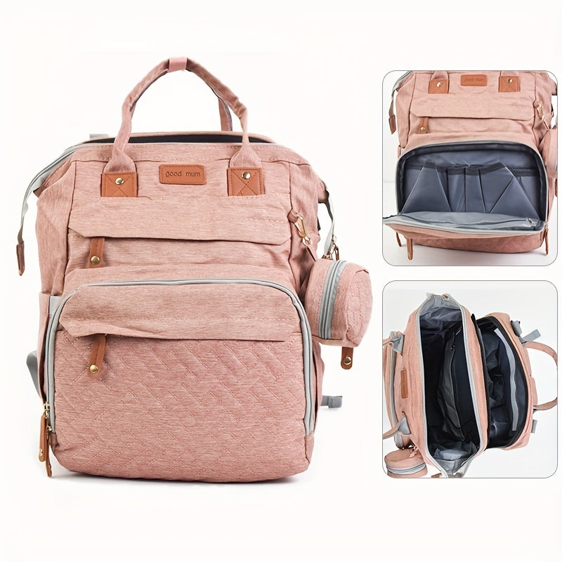 Women's Everyday Diaper Bag – pink color – view 3