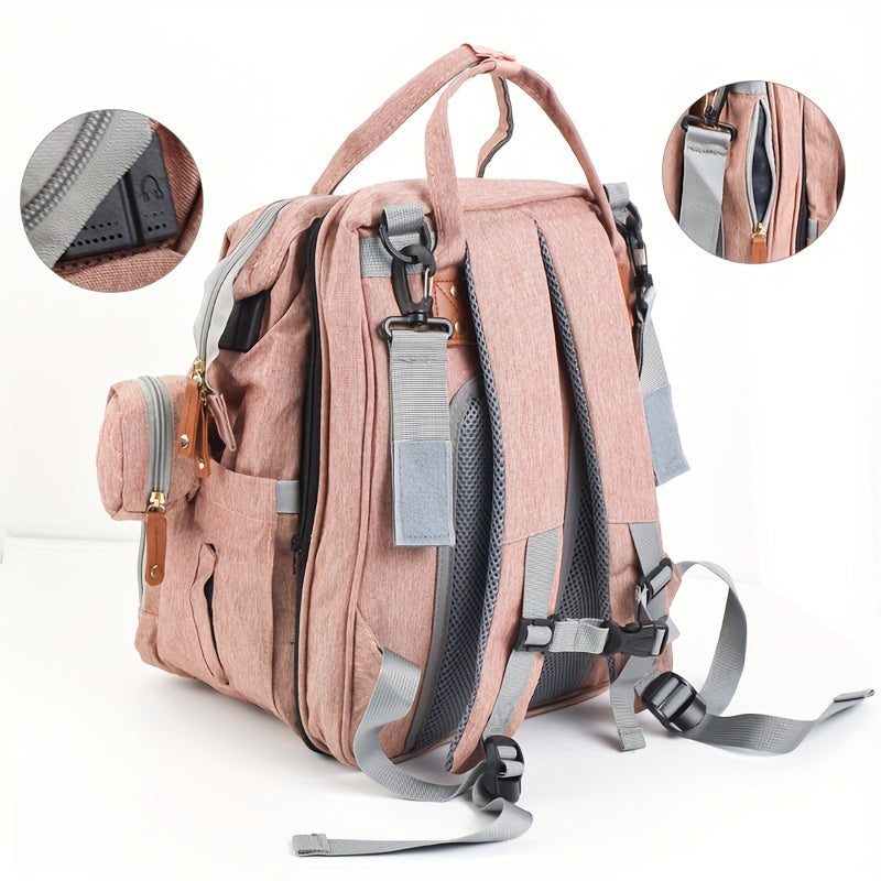 Women's Everyday Diaper Bag – pink color – view 4