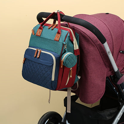 Women's Everyday Diaper Bag – pink color / Green – view 4