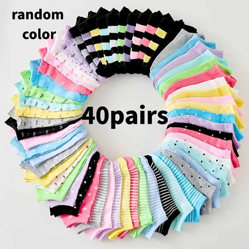 Women's Everyday Socks - 20-Pair Pack – Polyester blend – main product image