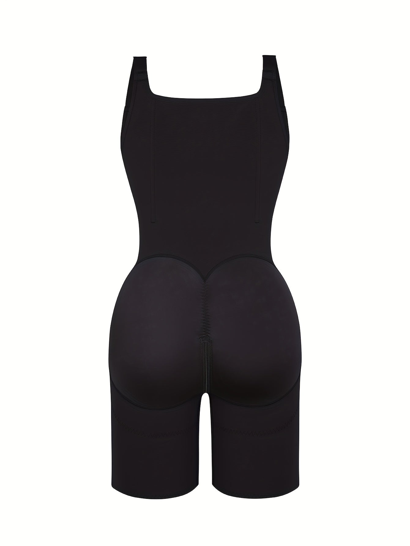 Women's Firm Control Shapewear Bodysuit - Solid Color Body Smoothing – view 6