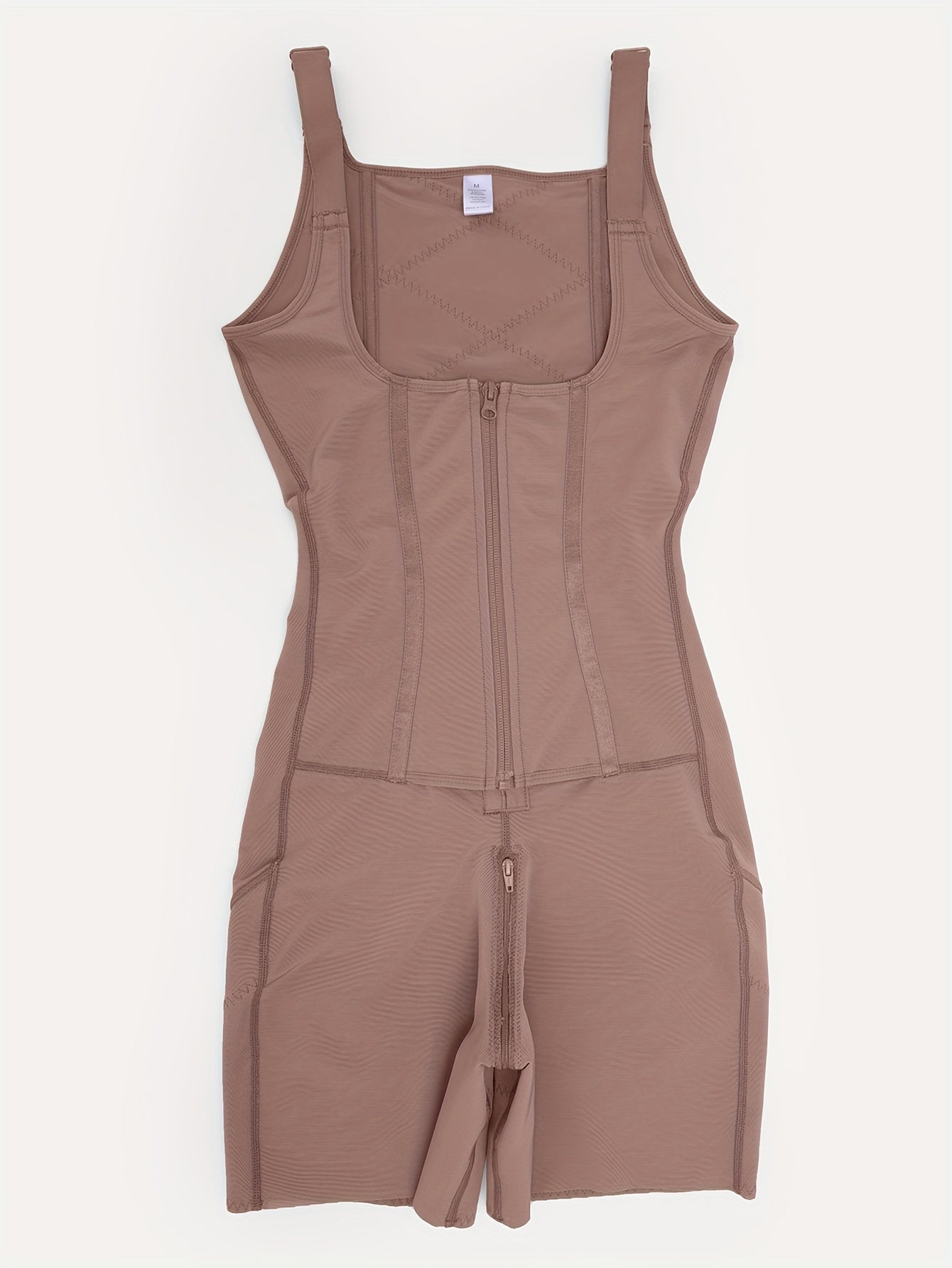 Women's Firm Control Shapewear Bodysuit - Solid Color Body Smoothing – view 7