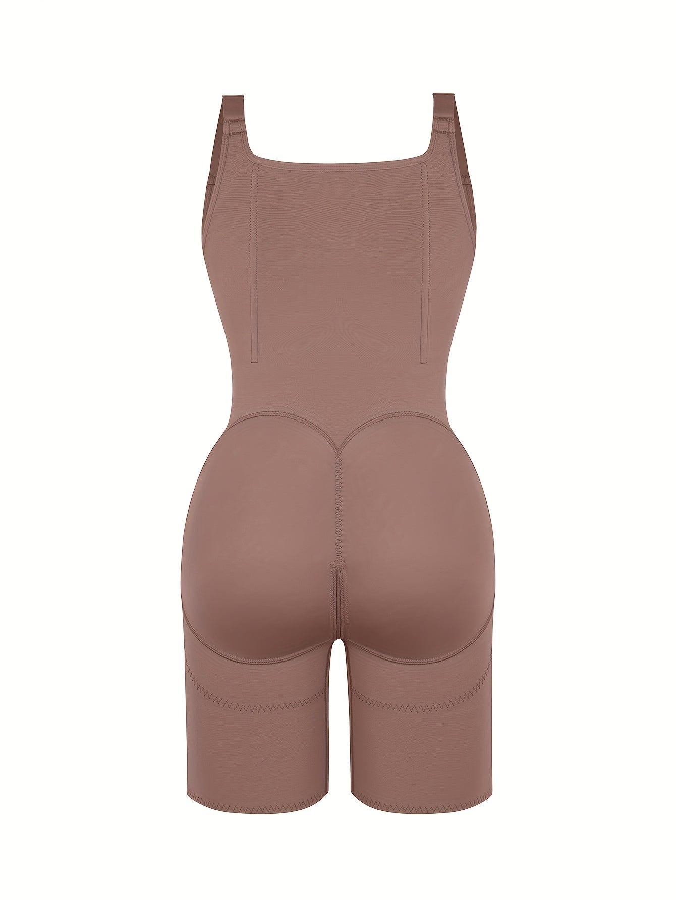 Women's Firm Control Shapewear Bodysuit - Solid Color Body Smoothing – view 19