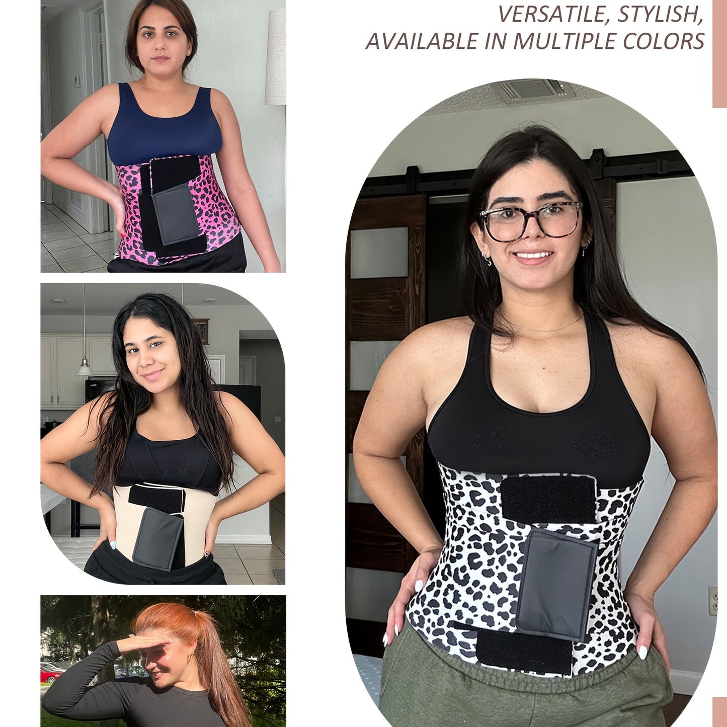 Women's Firm Control Waist Cincher - Solid Color Body Smoothing – view 7
