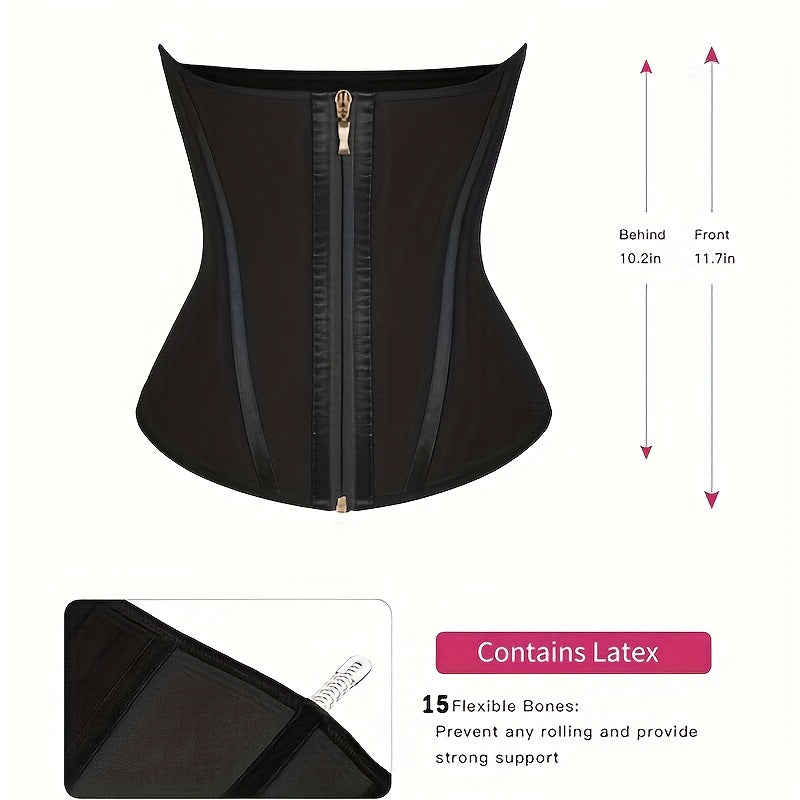 Women's Firm Control Waist Cincher - Zip Front Body Smoothing – main product image
