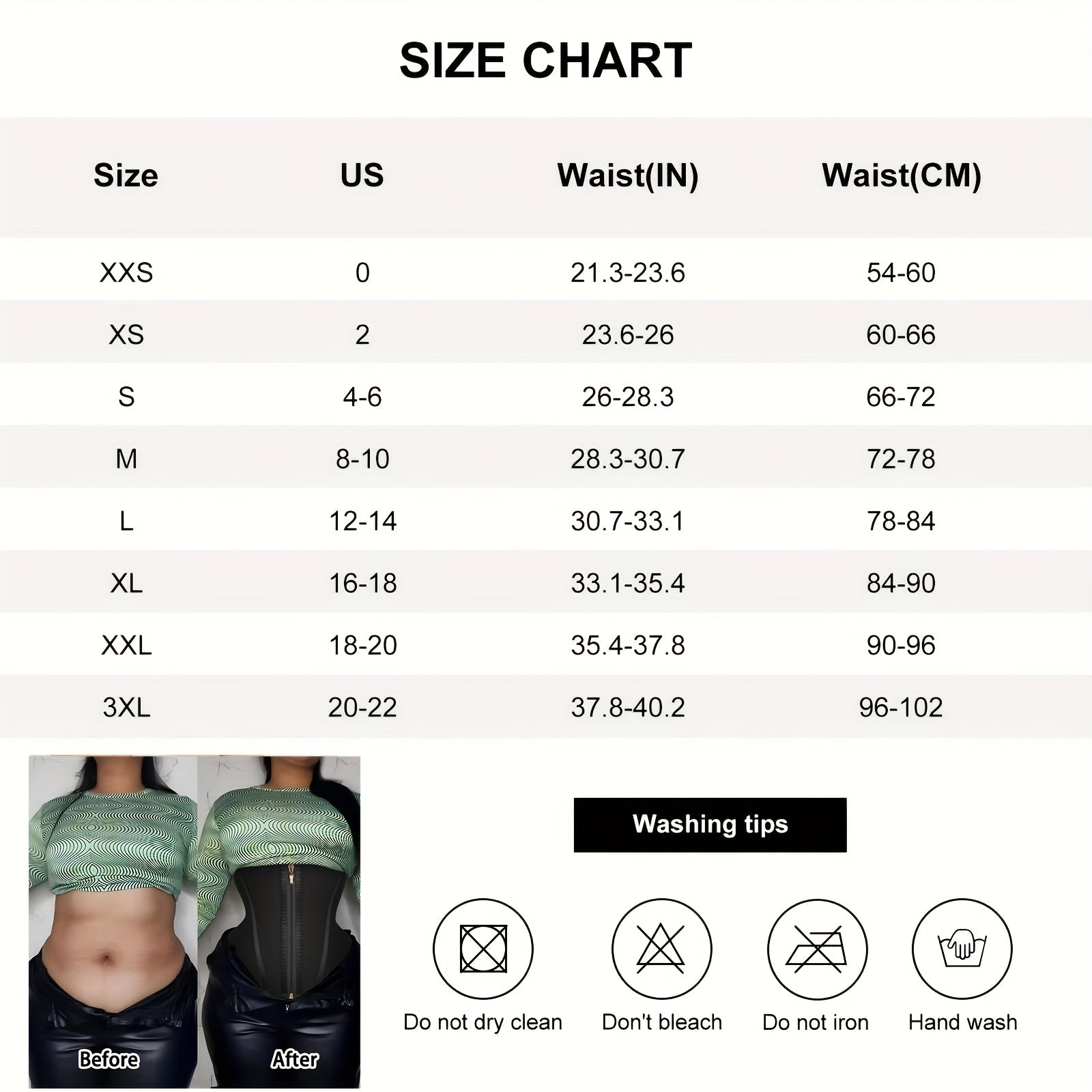 Women's Firm Control Waist Cincher - Zip Front Body Smoothing – view 6