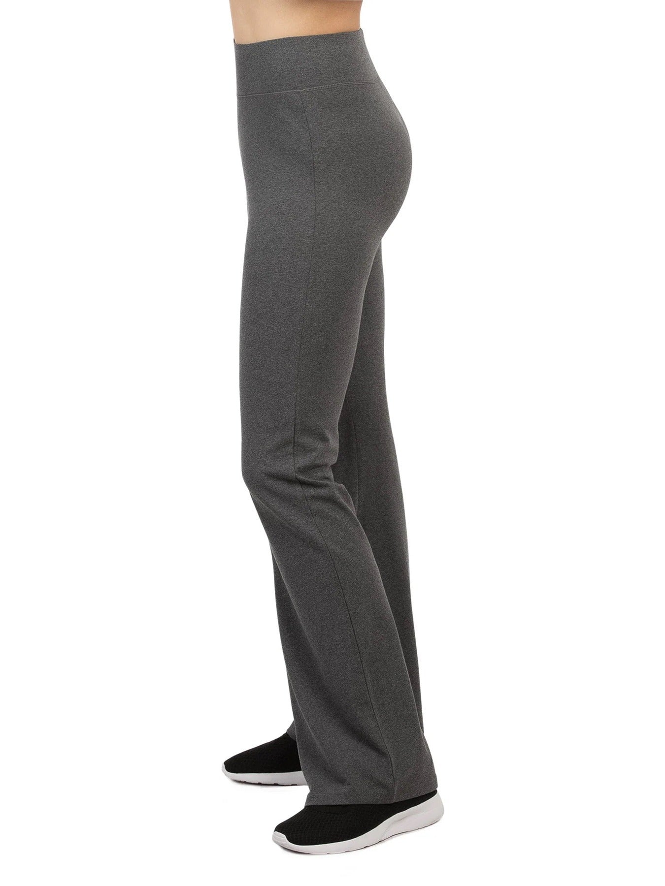 Women's Flare Pants - Everyday Flared leg detail view