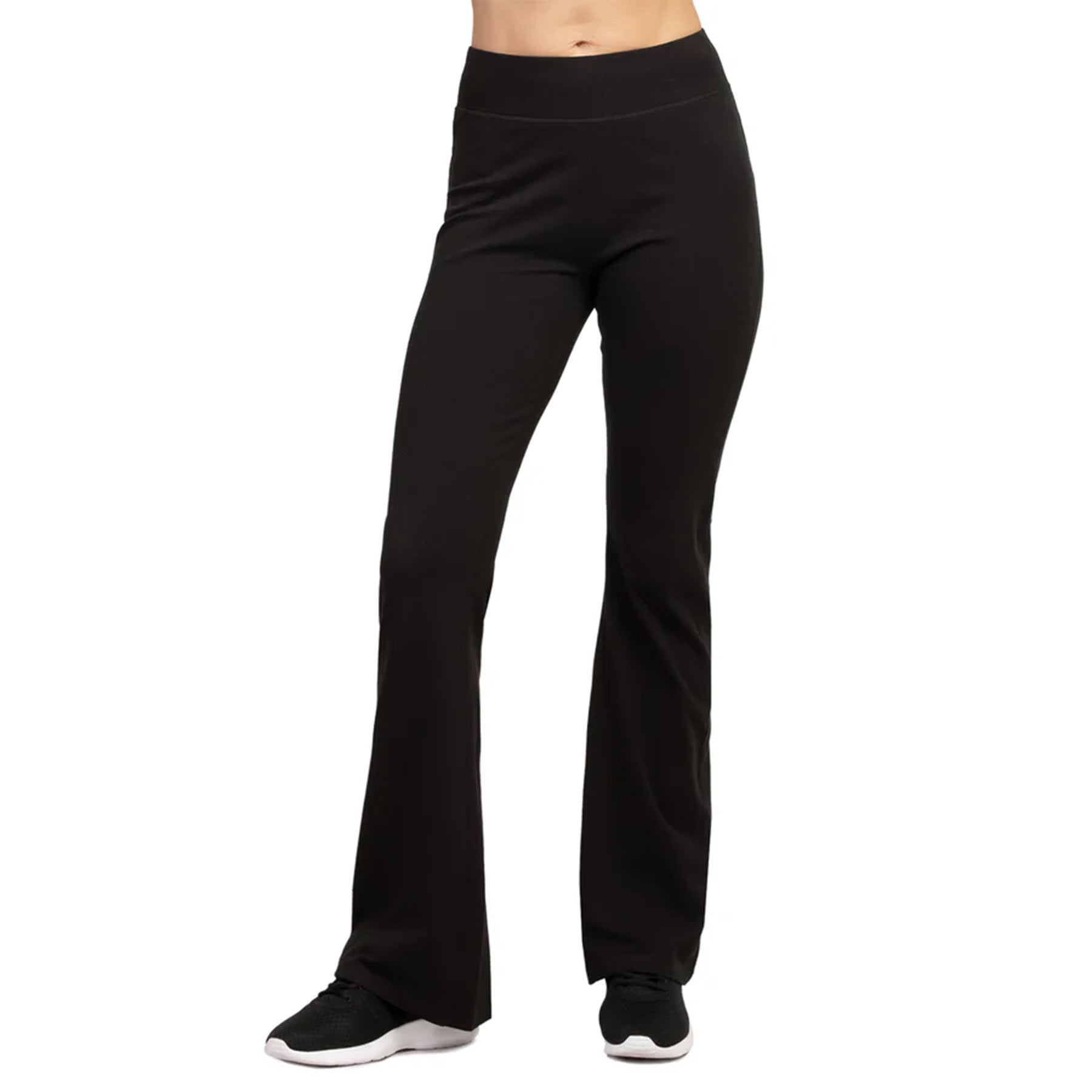 Women's Flare Pants - Everyday Flared leg detail view