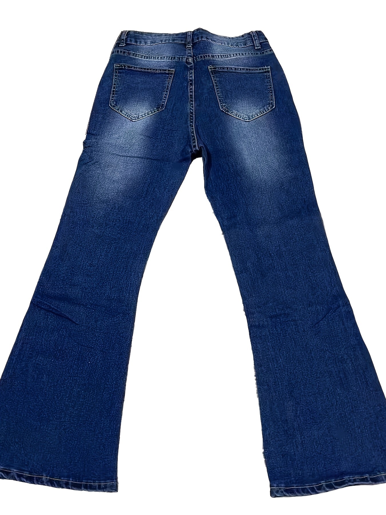 Women's Flare Pants - High Waist Flared Fit detail view