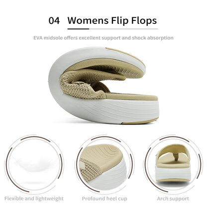 Women's Flip Flops – Breathable Cushioned for Summer & Beach – view 14