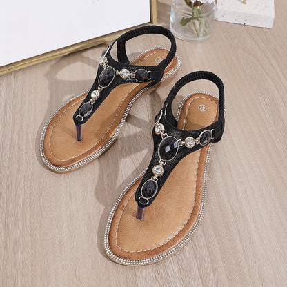 Women's Flip Flops - Breathable Mesh Lightweight for Everyday Wear – view 3