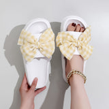 White - Yellow Plaid