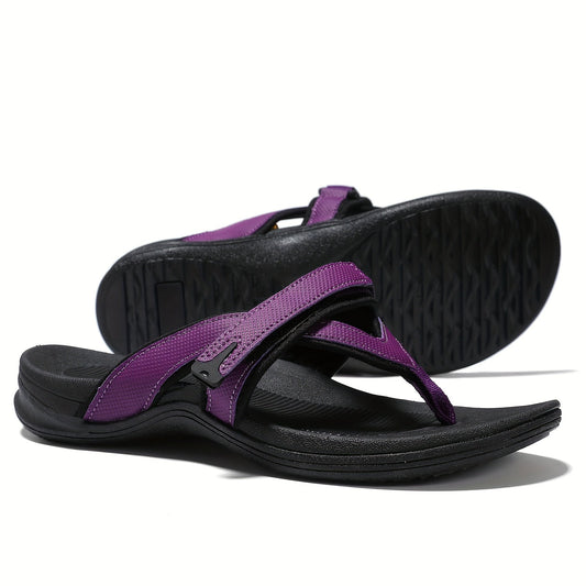 Women's Flip Flops – Comfort Fit for Everyday Wear – Black / Grey – Black option – main product image