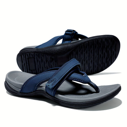 Women's Flip Flops – Comfort Fit for Everyday Wear – Black / Grey – Black option – view 8