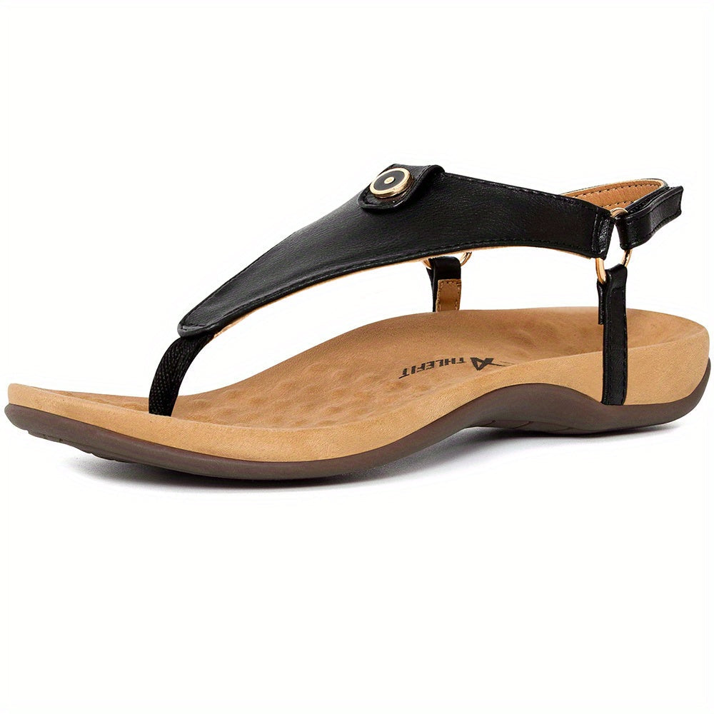 Women's Flip Flops – Comfort Fit for Everyday Wear – Sizes US 5.5–US 11 – Black option – view 2
