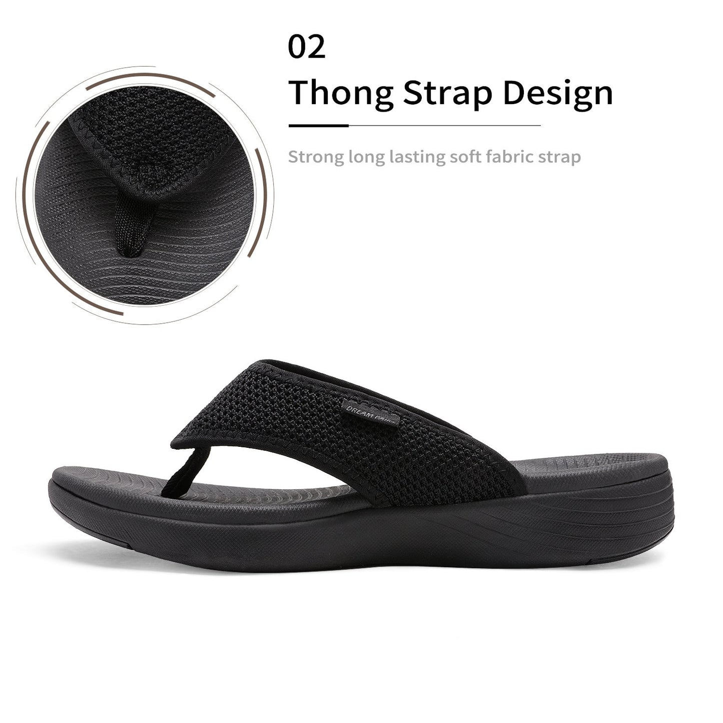 Women's Flip Flops – Cushioned Comfort Everyday Wear 99 – view 10