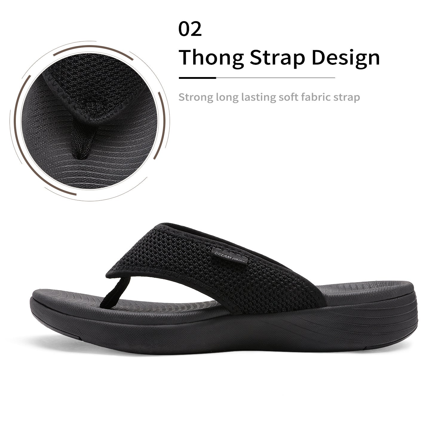 Women's Flip Flops – Cushioned Comfort Everyday Wear 99 – view 10