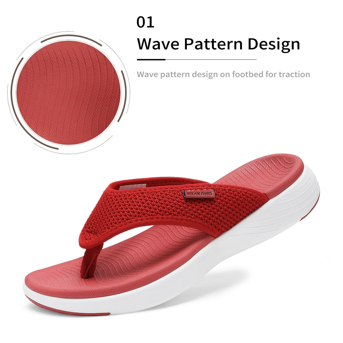 Women's Flip Flops – Cushioned Comfort Everyday Wear 99 – view 20