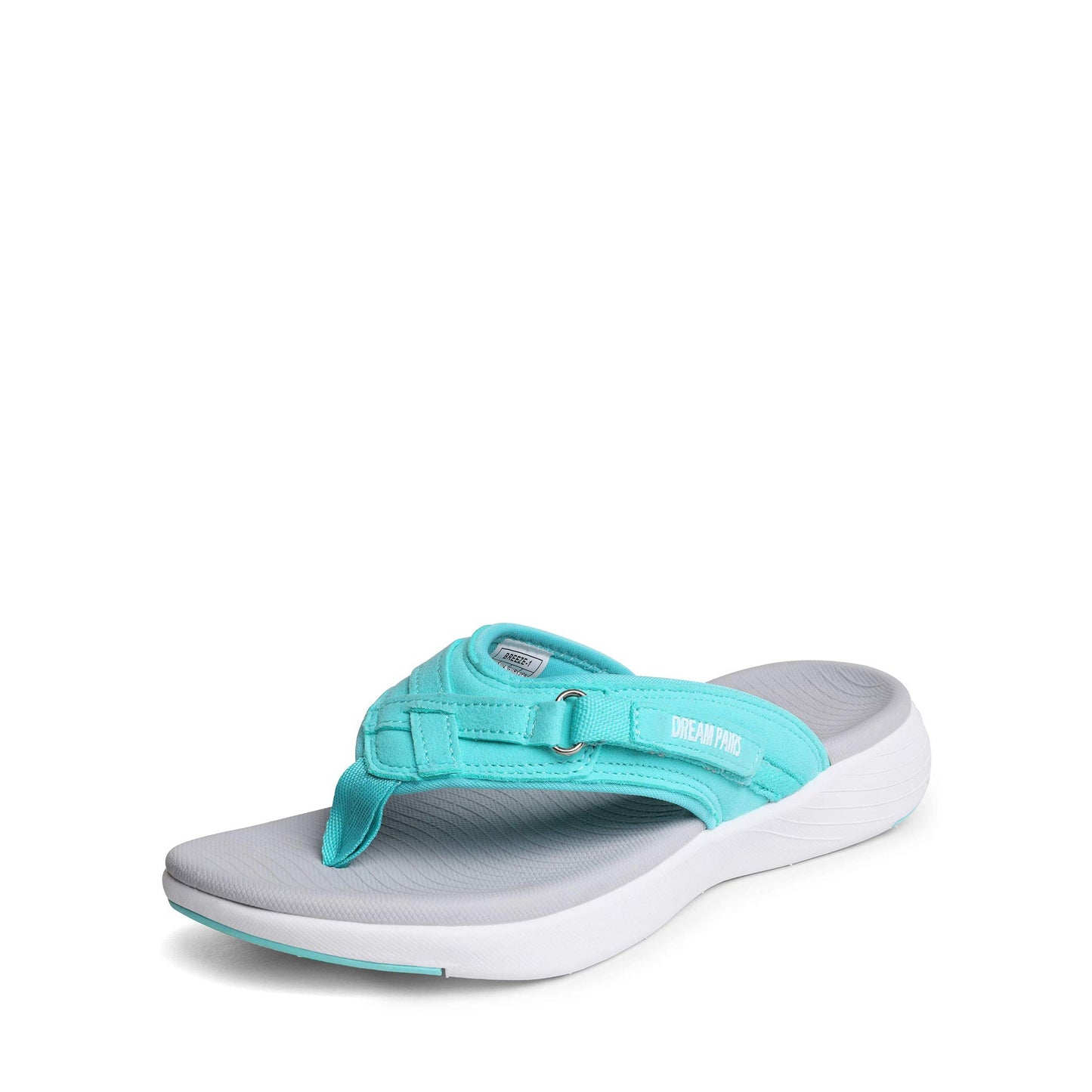 Women's Flip Flops – Cushioned Comfort Lightweight for Beach & Water – Beige option – view 14