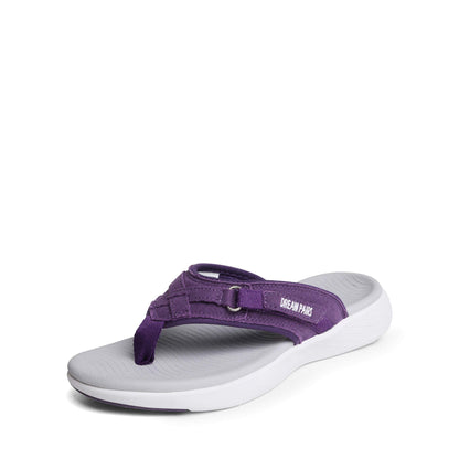 Women's Flip Flops – Cushioned Comfort Lightweight for Beach & Water – Beige option – view 19