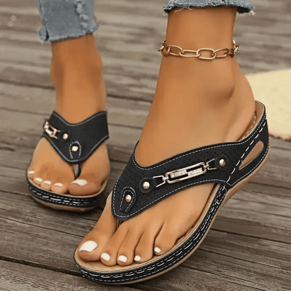 Women's Flip Flops - Non-Slip Sole Lightweight for Beach & Water – view 8