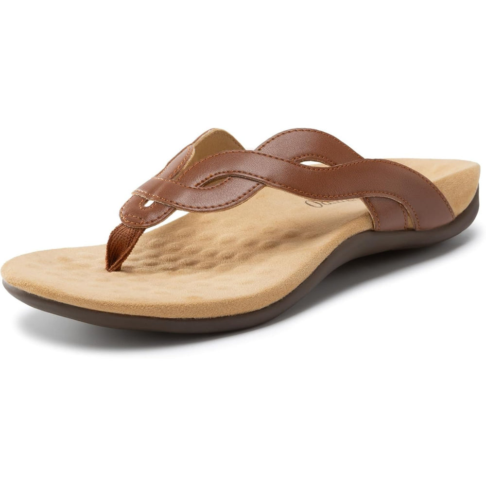 Women's Flip Flops – Slip-On for Everyday Wear – Black option – view 5