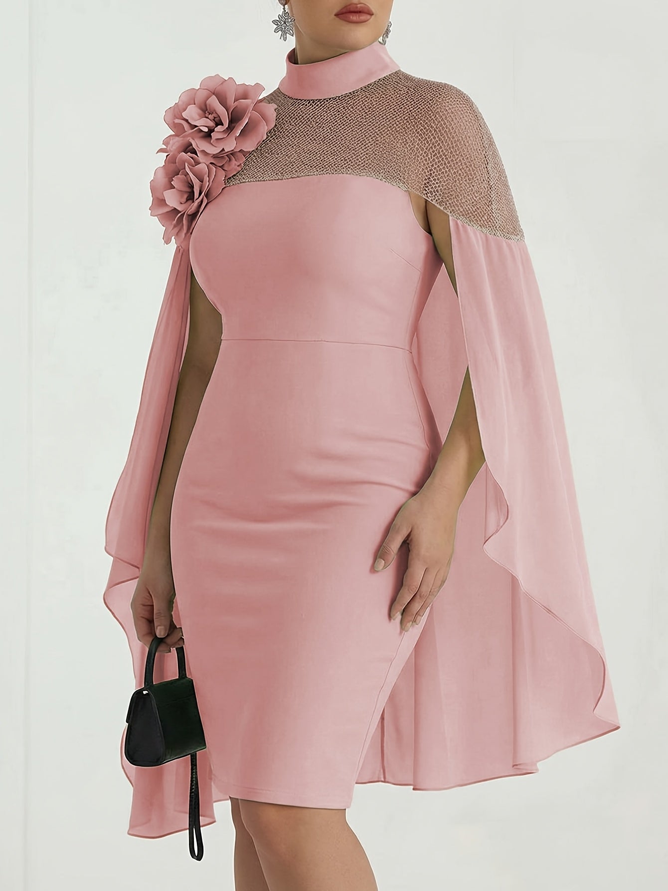 Women's Floral Bodycon Dress – main product image