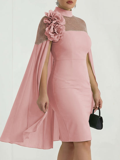 Women's Floral Bodycon Dress detail view