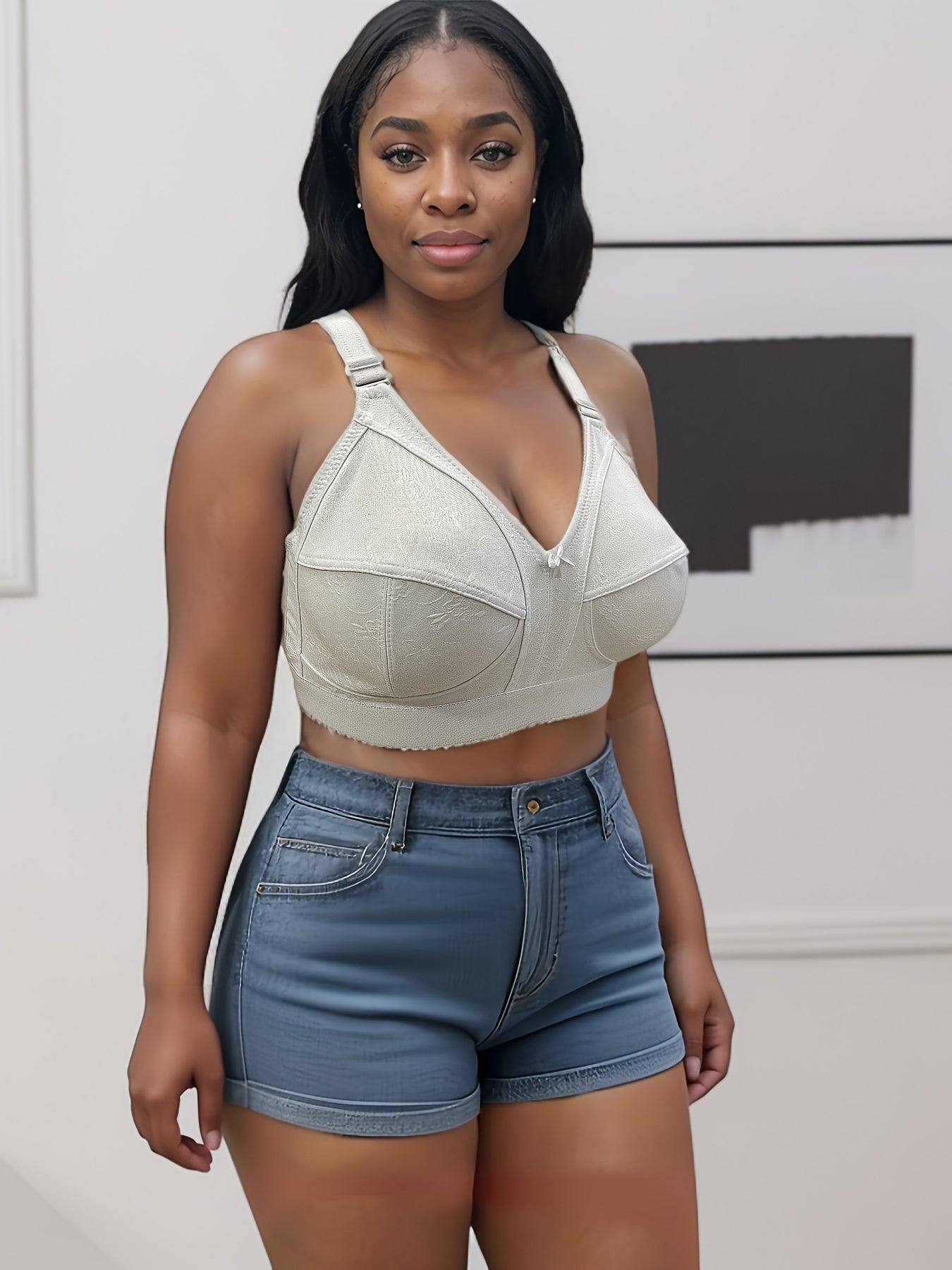 Women's Floral Bra - Regular Fit – view 4