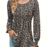 Orange Blossom On Blue Background
