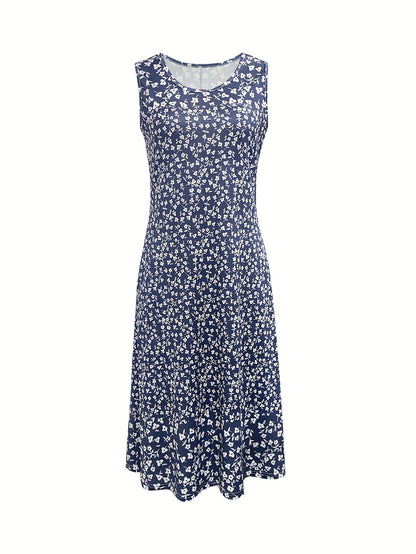 Women's Floral Vacation Dress – Sizes S–M detail view