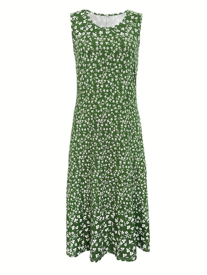 Women's Floral Vacation Dress – Sizes S–M detail view