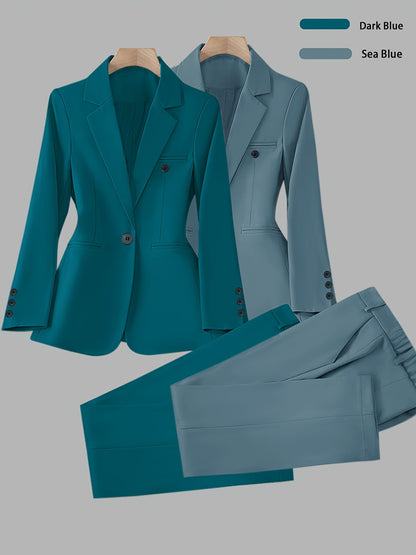 Women's Four-Piece Outfit Set - Matching Business Matching Look detail view