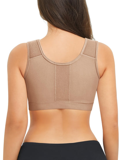 Women's Front-Closure Sports Bra - Everyday Support detail view