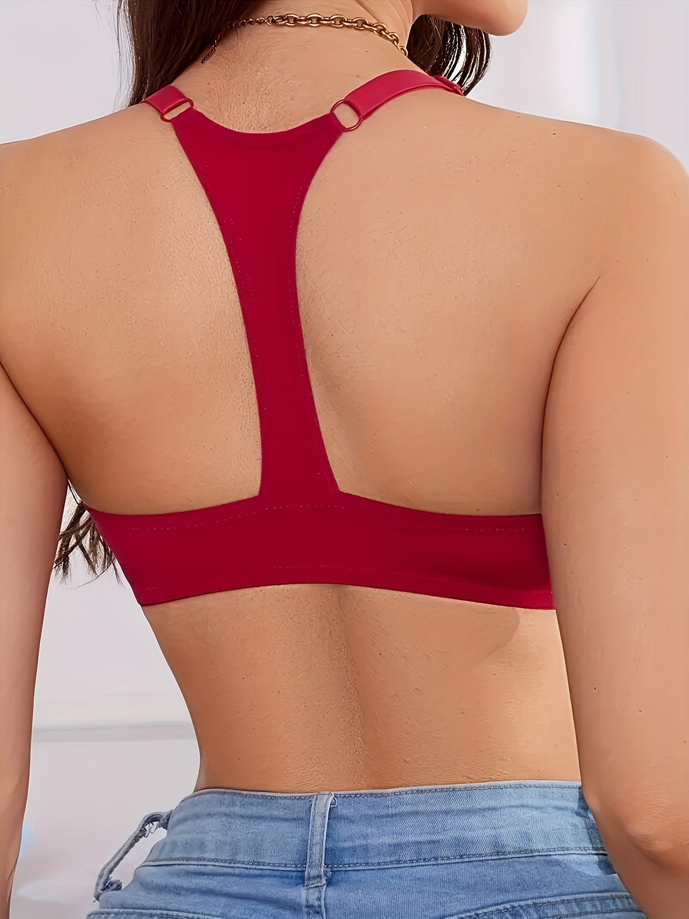 Women's Front-Closure Underwire Bra - 6-Pack Fixed Padding, High Support – view 6