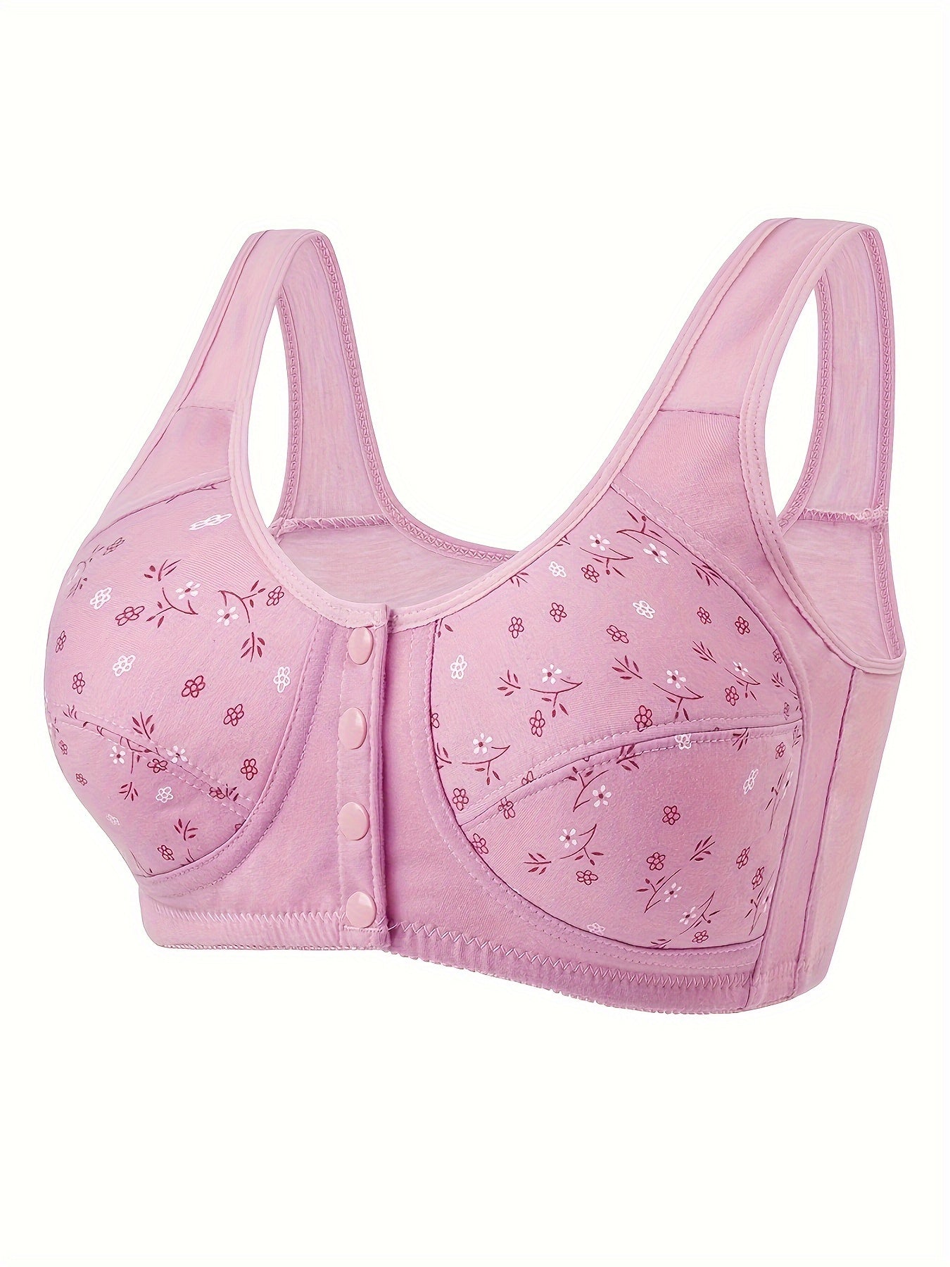 Women's Front-Closure Wireless Bra - 7-Pack Everyday Support detail view