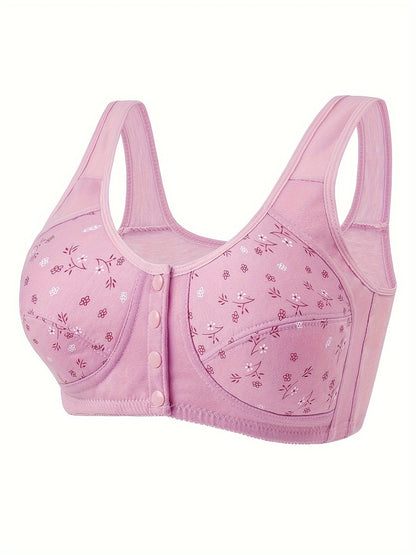 Women's Front-Closure Wireless Bra - 7-Pack Everyday Support detail view
