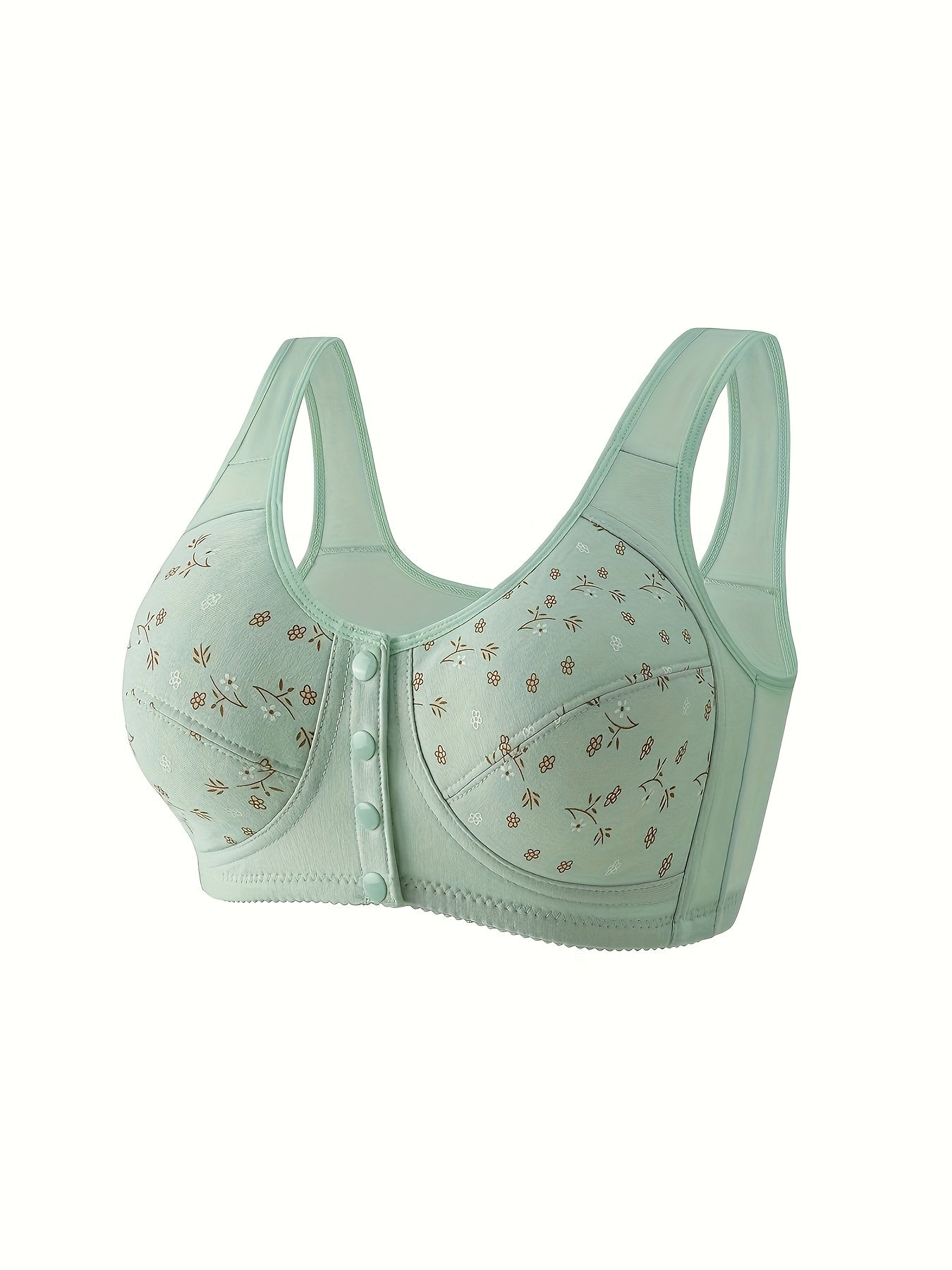 Women's Front-Closure Wireless Bra - 7-Pack Everyday Support detail view