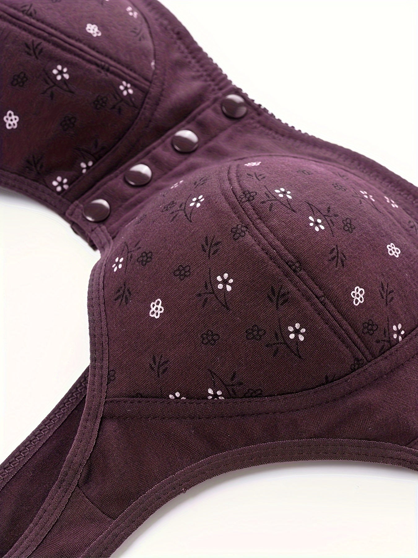 Women's Front-Closure Wireless Bra - 7-Pack Everyday Support detail view