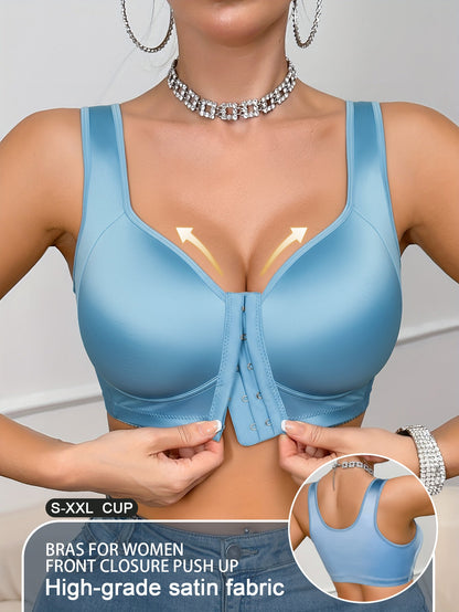 Women’s Front Closure Wireless Bra - Easy Front Fastening – view 14